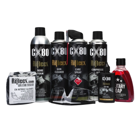 Zestaw do czyszczenia Handgun Set RifleCx